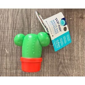 Pet Waste Bag Dispenser With a Roll of 15 Bags